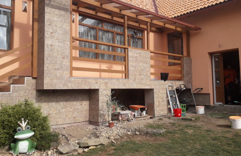 Rekonštrukcia terasy rodinného domu
